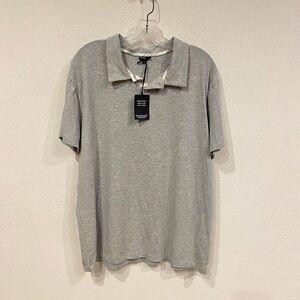 NWT Two Blind Brothers Short Sleeve Polo Size Large